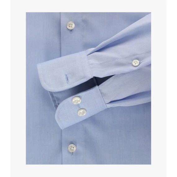 Casa Moda világoskék hosszított ujjú férfi ing nagyméretben