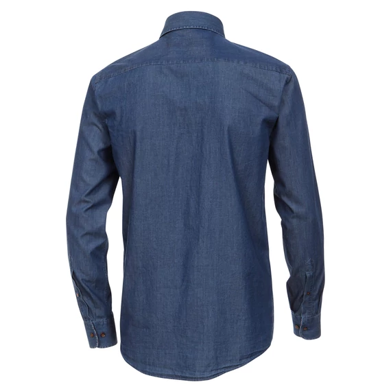 Casa Moda sötétkék hosszú ujjú férfi ing nagyméretben