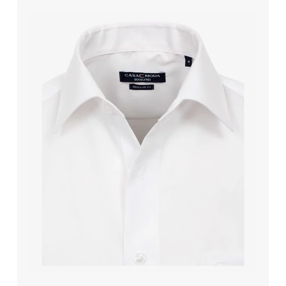 Casa Moda fehér rövid ujjú férfi ing nagyméretben