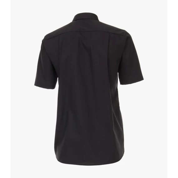 Casa Moda fekete, rövid ujjú férfi ing nagyméretben