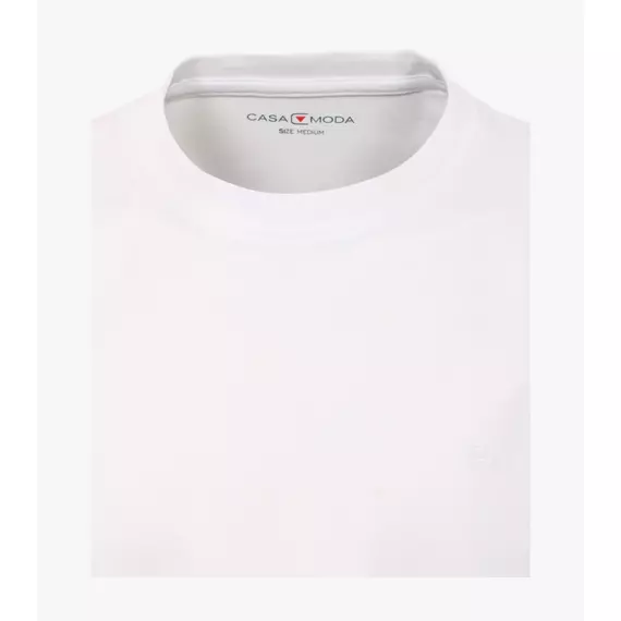 Casa Moda fehér kerek nyakú póló