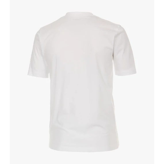 Casa Moda fehér v nyakú férfi póló nagyméretben