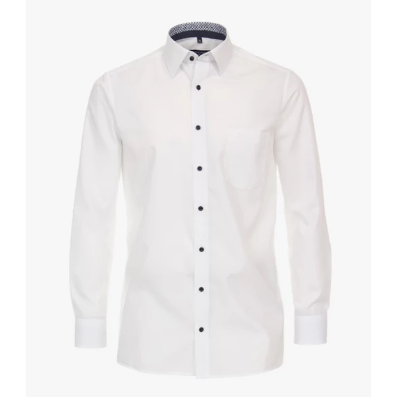 Casa Moda fehér hosszú ujjú 72 cm férfi elegáns ing nagyméretben
