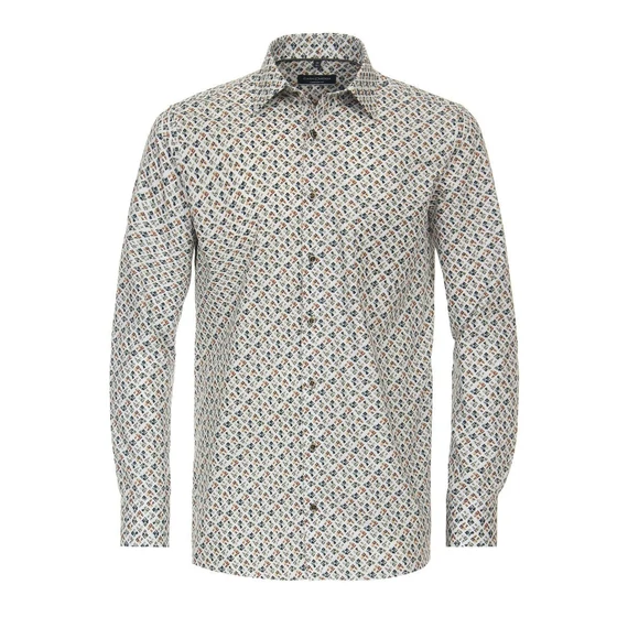 Casa Moda mintás hosszú ujjú férfi ing nagyméretben