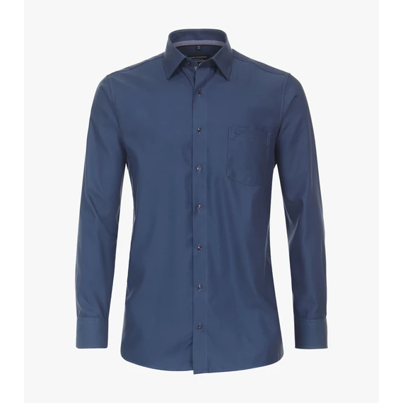 Casa Moda sötétkék hosszú ujjú férfi elegáns  ing nagyméretben