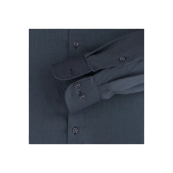 Casa Moda sötétkék elegáns hosszú ujjú 72cm férfi ing nagyméretben
