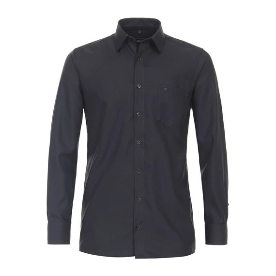 Casa Moda fekete hosszú ujjú 72 cm férfi elegáns  ing nagyméretben