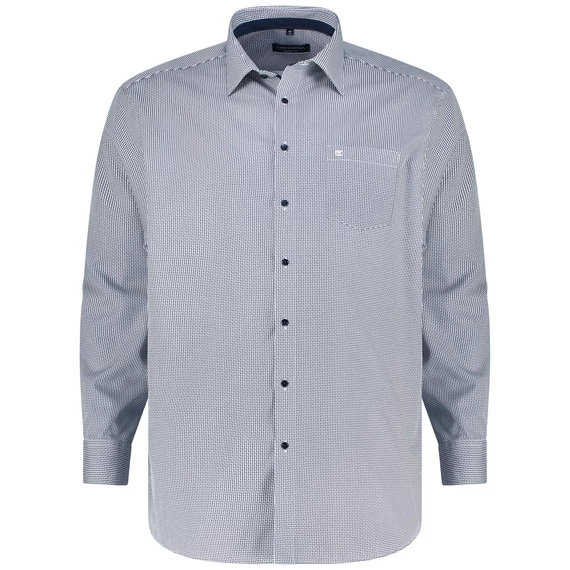 Casa Moda mintás hosszú ujjú férfi ing nagyméretben