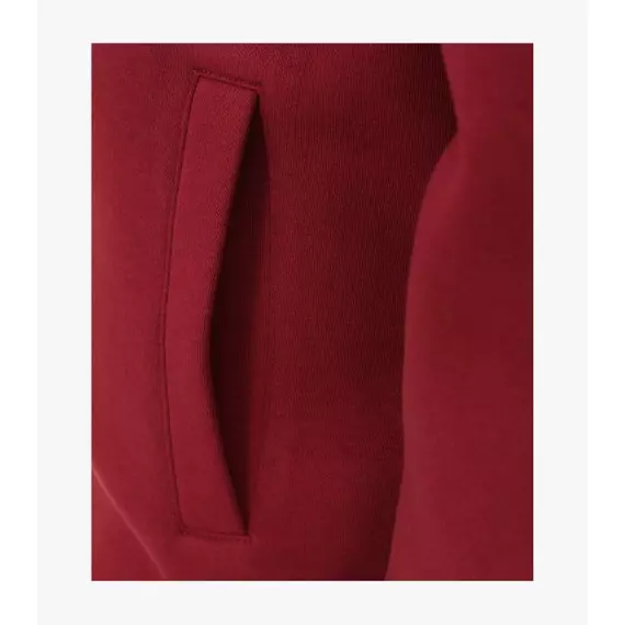 Casa Moda piros végig cipzáras férfi pulóver nagyméretben