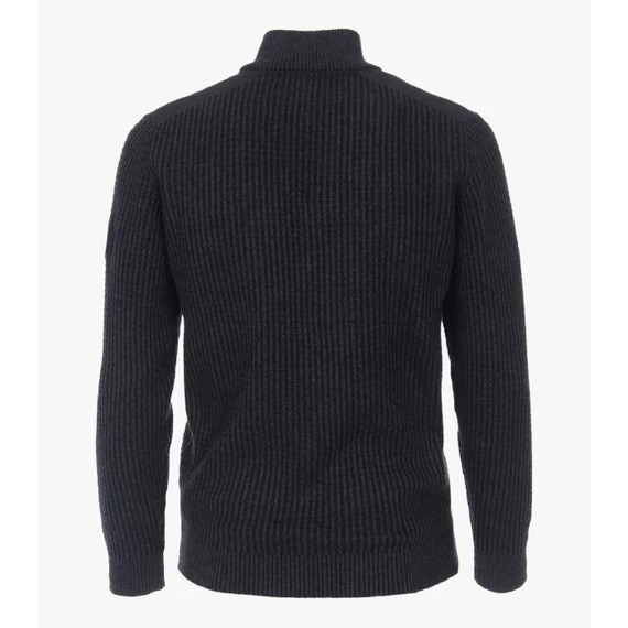 Casa Moda sötétkék férfi kardigán nagyméretben