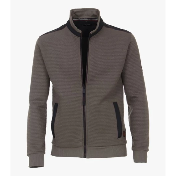 Casa Moda végig zippes pulóver