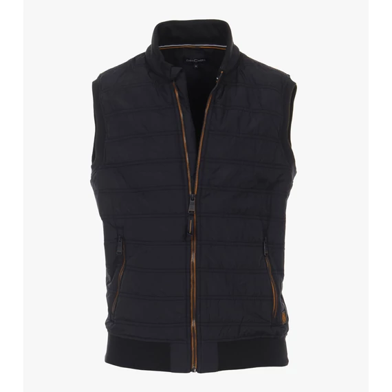 Casa Moda sötétkék mellény nagyméretben