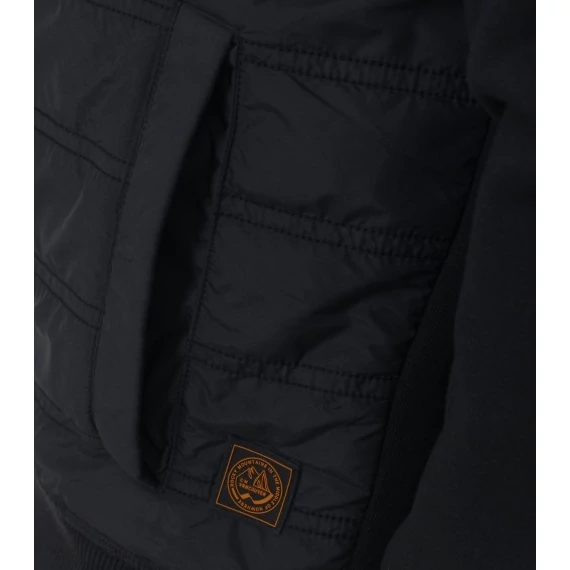 Casa Moda végig zippes pulóver