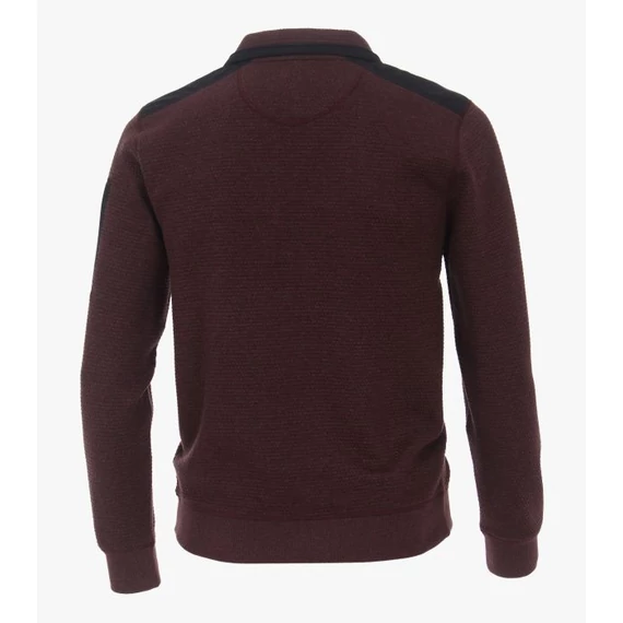 Casa Moda bordó  pulóver