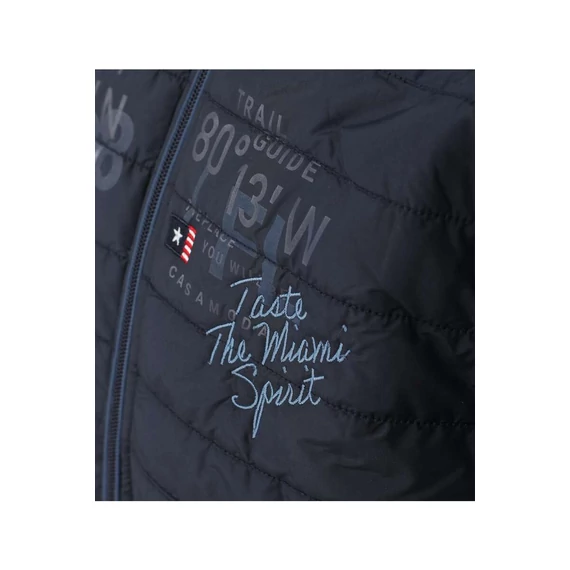 Casa Moda sötétkék mellény nagyméretben