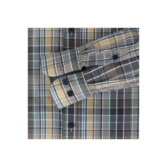 Casa Moda hosszú ujjú kockás férfi ing nagyméretben