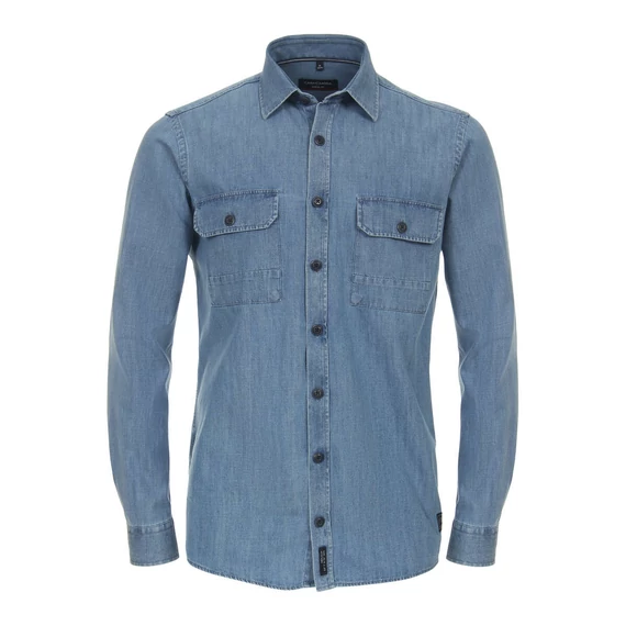 Casa Moda hosszú ujjú farmer férfi ing nagyméretben