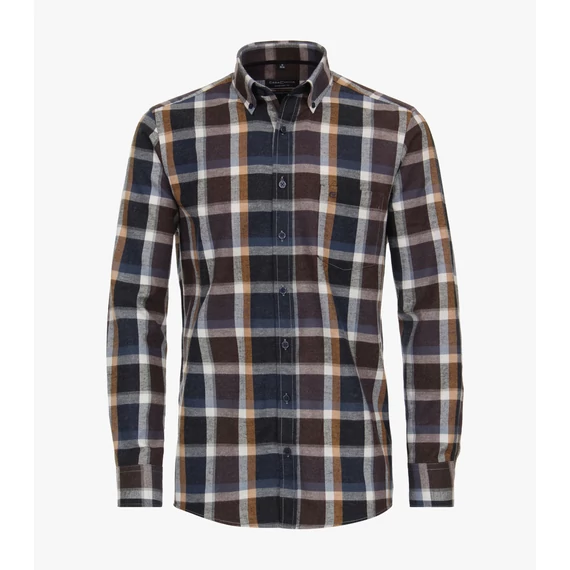 Casa Moda hosszú ujjú kockás férfi ing nagyméretben