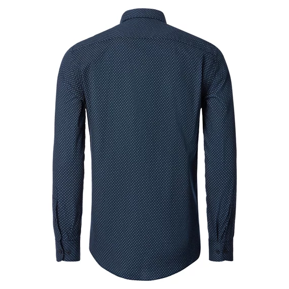 Casa Moda sötétkék hosszú ujjú férfi ing nagyméretben