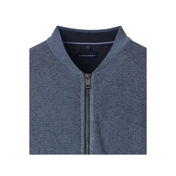 Casa Moda kék kardigán nagyméretben