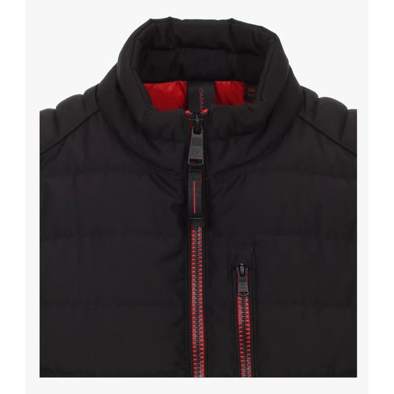 Casa Moda fekete mellény nagyméretben