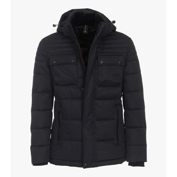 Casa Moda sötétkék kabát nagyméretben