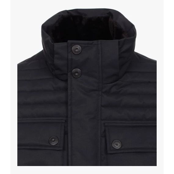 Casa Moda sötétkék kabát nagyméretben