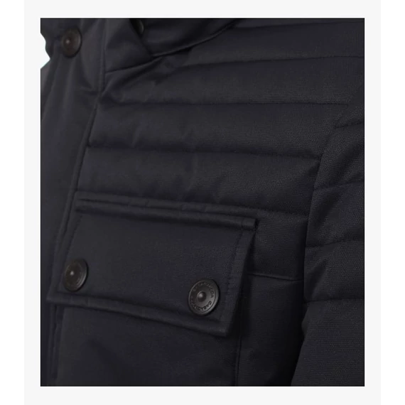 Casa Moda sötétkék kabát nagyméretben