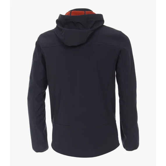 Casa Moda sötétkék softshell férfi kabát Nagyméretben 
