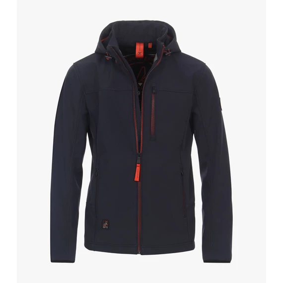 Casa Moda sötétkék férfi kabát Nagyméretben sofshell