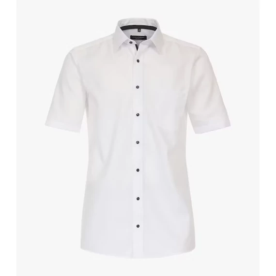 Casa Moda fehér rövid ujjú férfi ing nagyméretben