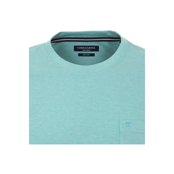 Casa Moda türkiz póló