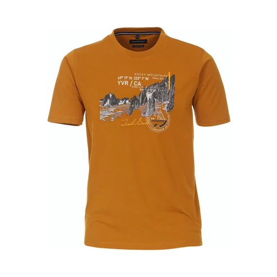 Casa Moda kerek nyakú póló nagyméretben