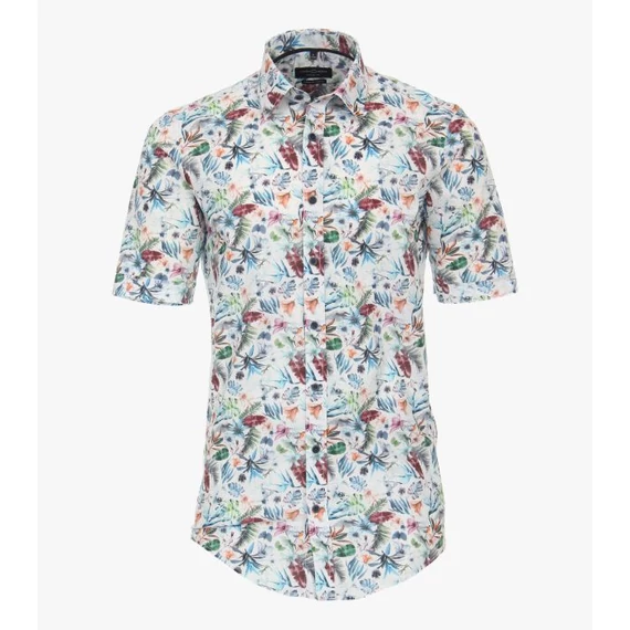 Casa Moda mintás rövid ujjú férfi ing nagyméretben
