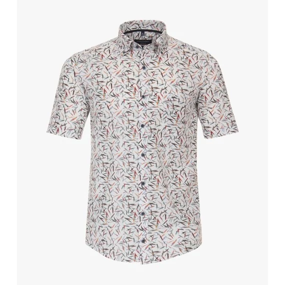 Casa Moda mintás rövid ujjú férfi ing nagyméretben