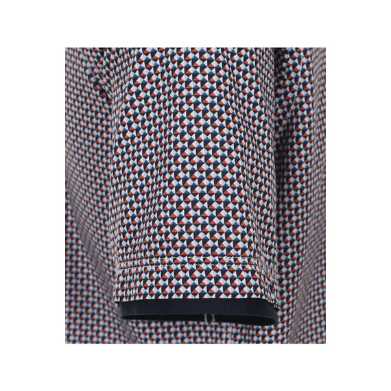 Casa Moda mintás rövid ujjú férfi ing nagyméretben