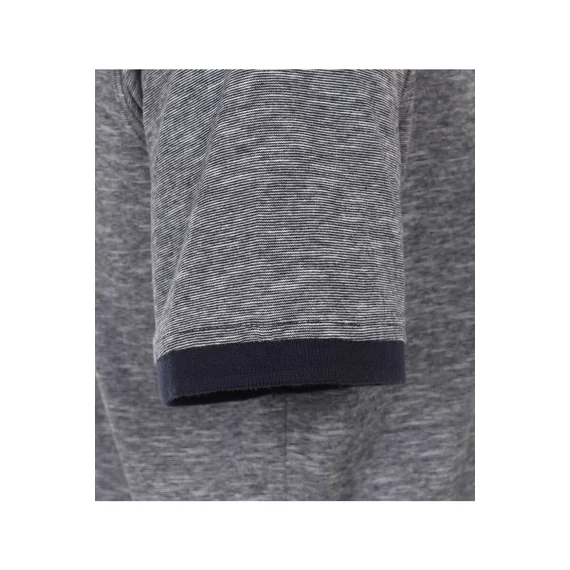 Casa Moda szürke galléros férfi póló nagyméretben