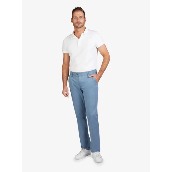 Club of Comfort kék, chino férfi nadrág nagyméretben