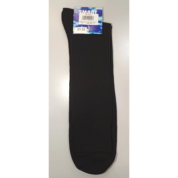Fekete férfi zokni 100pamut nagy méretben