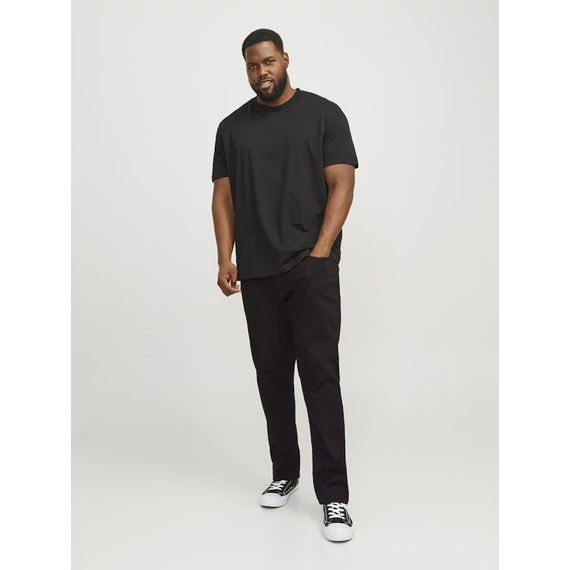 Jack & Jones fekete nadrág nagyméretben