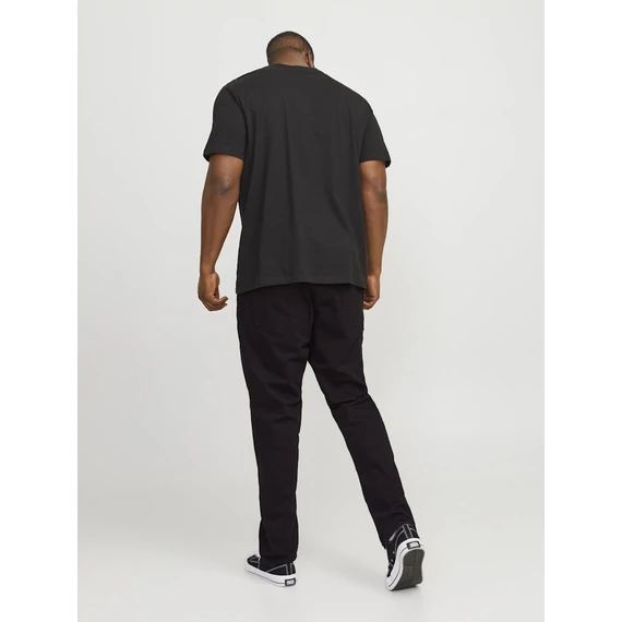Jack & Jones fekete nadrág nagyméretben