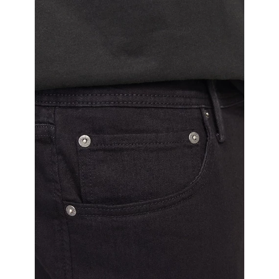Jack & Jones fekete nadrág nagyméretben