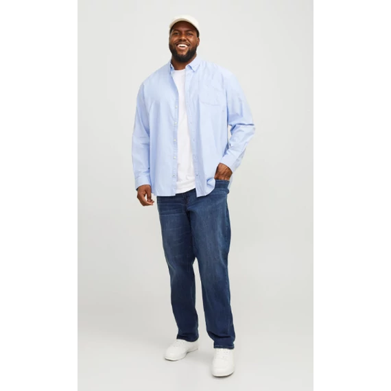 Jack & Jones Glenn sötétkék farmernadrág nagyméretben