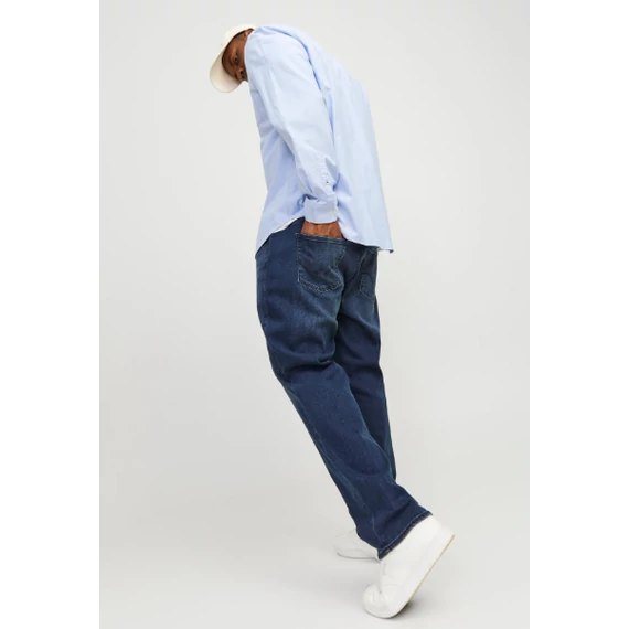 Jack & Jones Glenn sötétkék farmernadrág nagyméretben