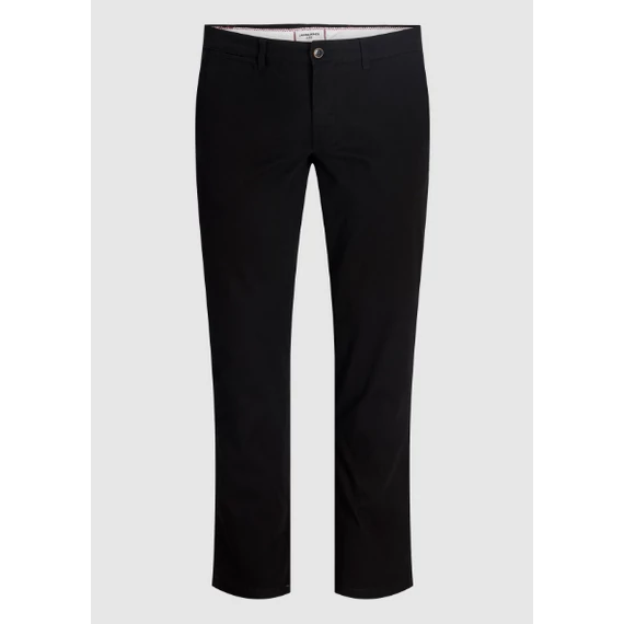 Jack & Jones fekete nadrág nagyméretben