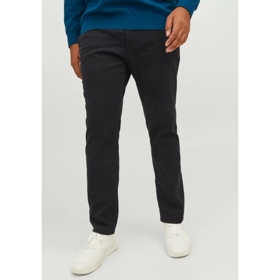 Jack & Jones fekete nadrág nagyméretben