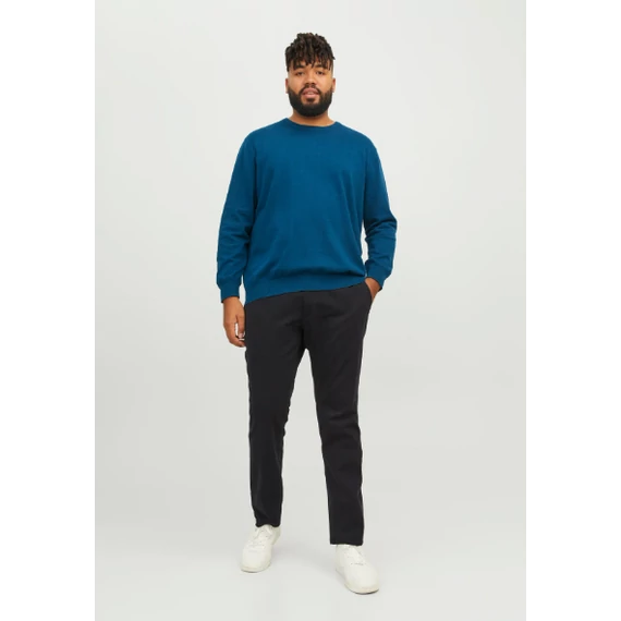 Jack & Jones fekete nadrág nagyméretben