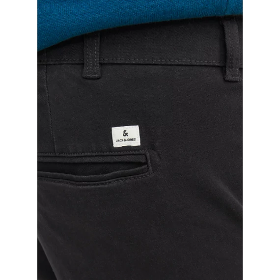 Jack & Jones fekete nadrág nagyméretben