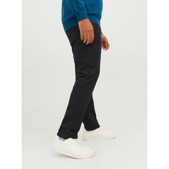 Jack & Jones fekete nadrág nagyméretben