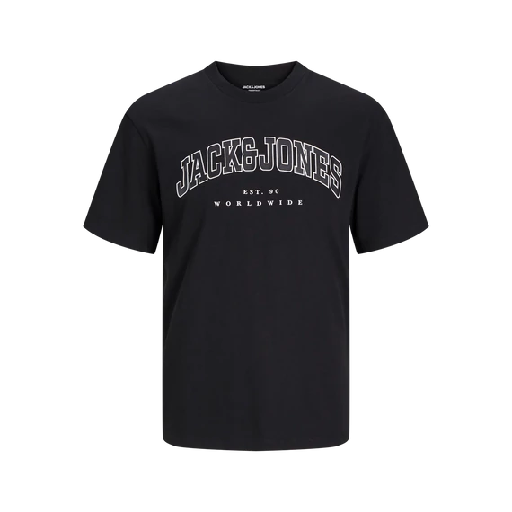 Jack&Jones fekete színű póló, nagyméretben